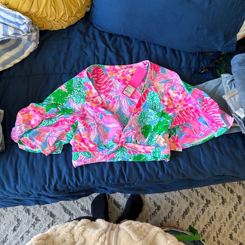 Lilly Pulitzer Minka maxi skirt set, size small. - Picture 2 of 4